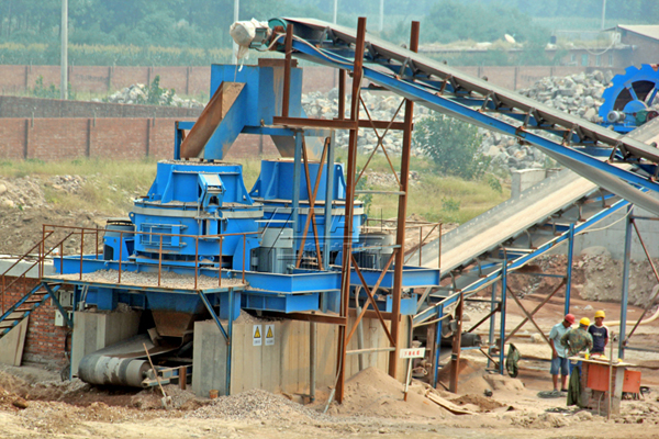 Quartz sand production line