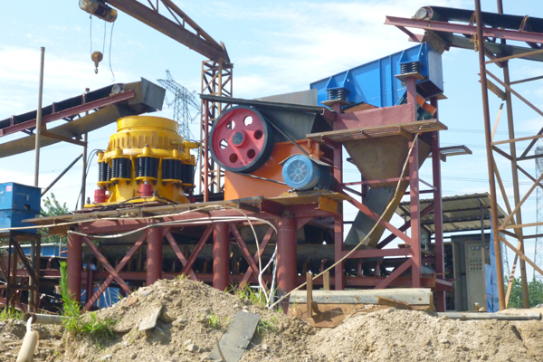 Stone crusher of aggregate