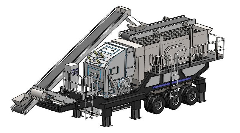 mobile impact crusher