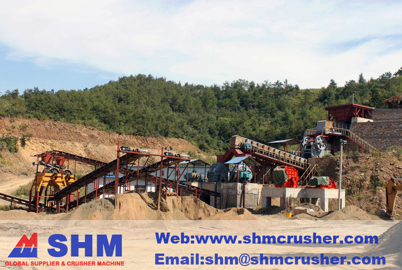 gold processing crushing process
