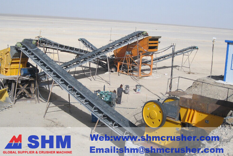 quartz crushing process