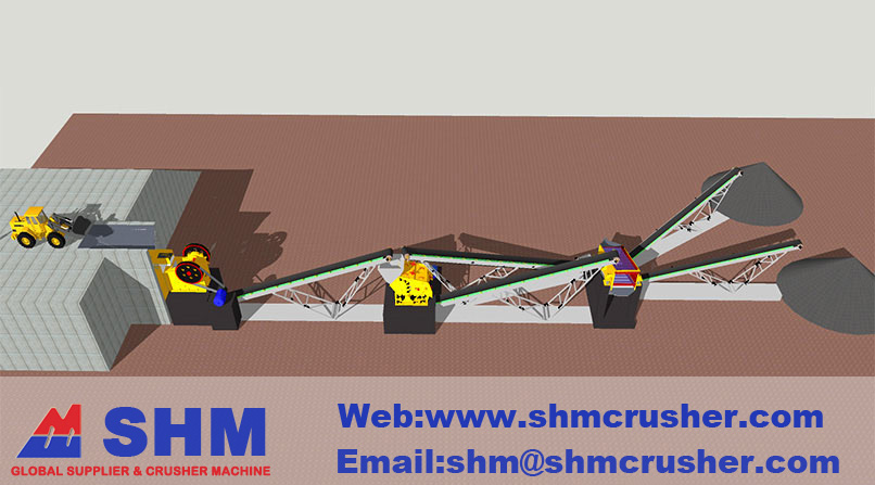 50-80 tph stone crushing plant