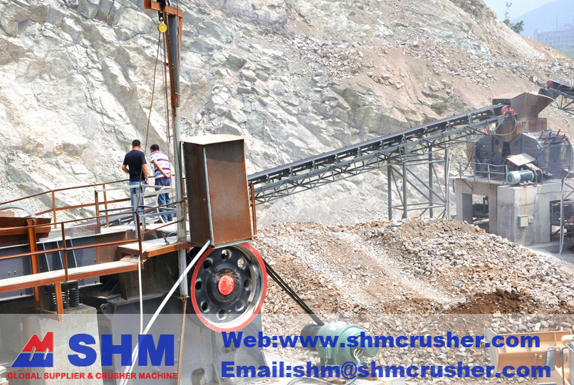 300 tph coal gangue crushing plant